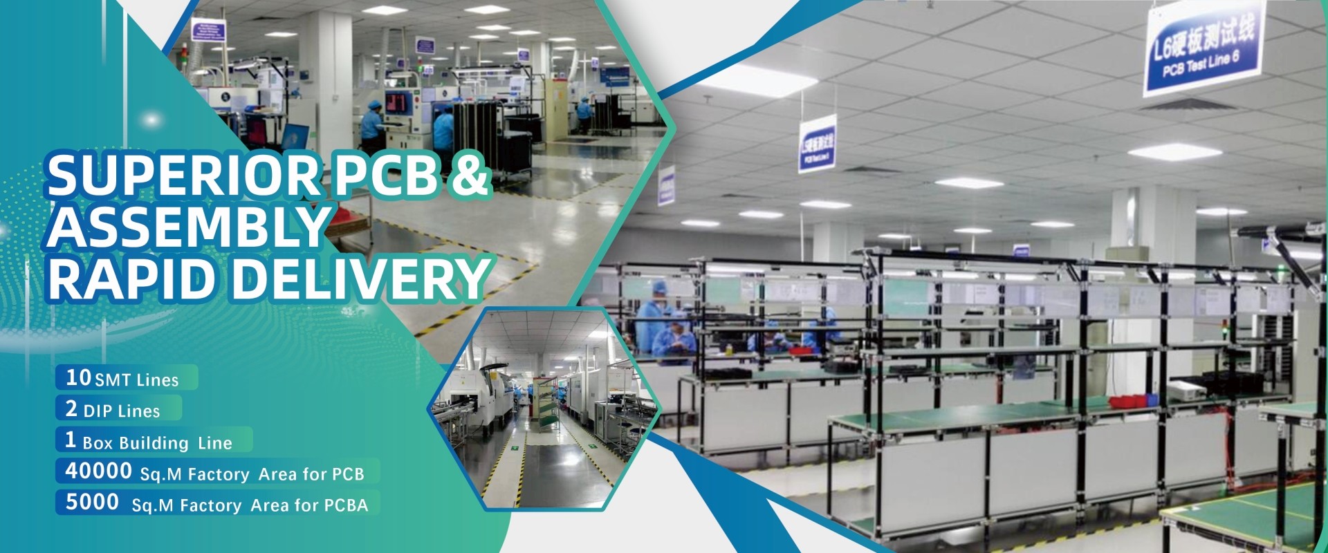 গুণ শ্রীমতি PCB সমাবেশ কারখানা