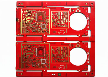 ভালো দাম HAL FR-4 উপাদান লাল সোল্ডারমাস্ক 2লেয়ার 2oz নিমজ্জন গোল্ড মাল্টিলেয়ার PCB বোর্ড অনলাইন