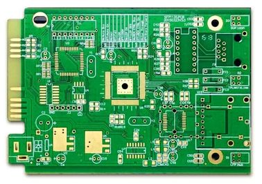 ভালো দাম FR4 4 লেয়ার 2U'' 2OZ HASL/ENIG সারফেস PCB প্রোটোটাইপ ENIG সবুজ সোল্ডমাস্ক সোনার আঙুল সহ সাদা সিল্কস্ক্রিন অনলাইন