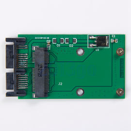 ভালো দাম Mini PCIe PCI-e MSATA SSD মাইক্রো অ্যাডাপ্টেটার SATA PCBA HG OEM পরিষেবা FR4 উপাদান অনলাইন